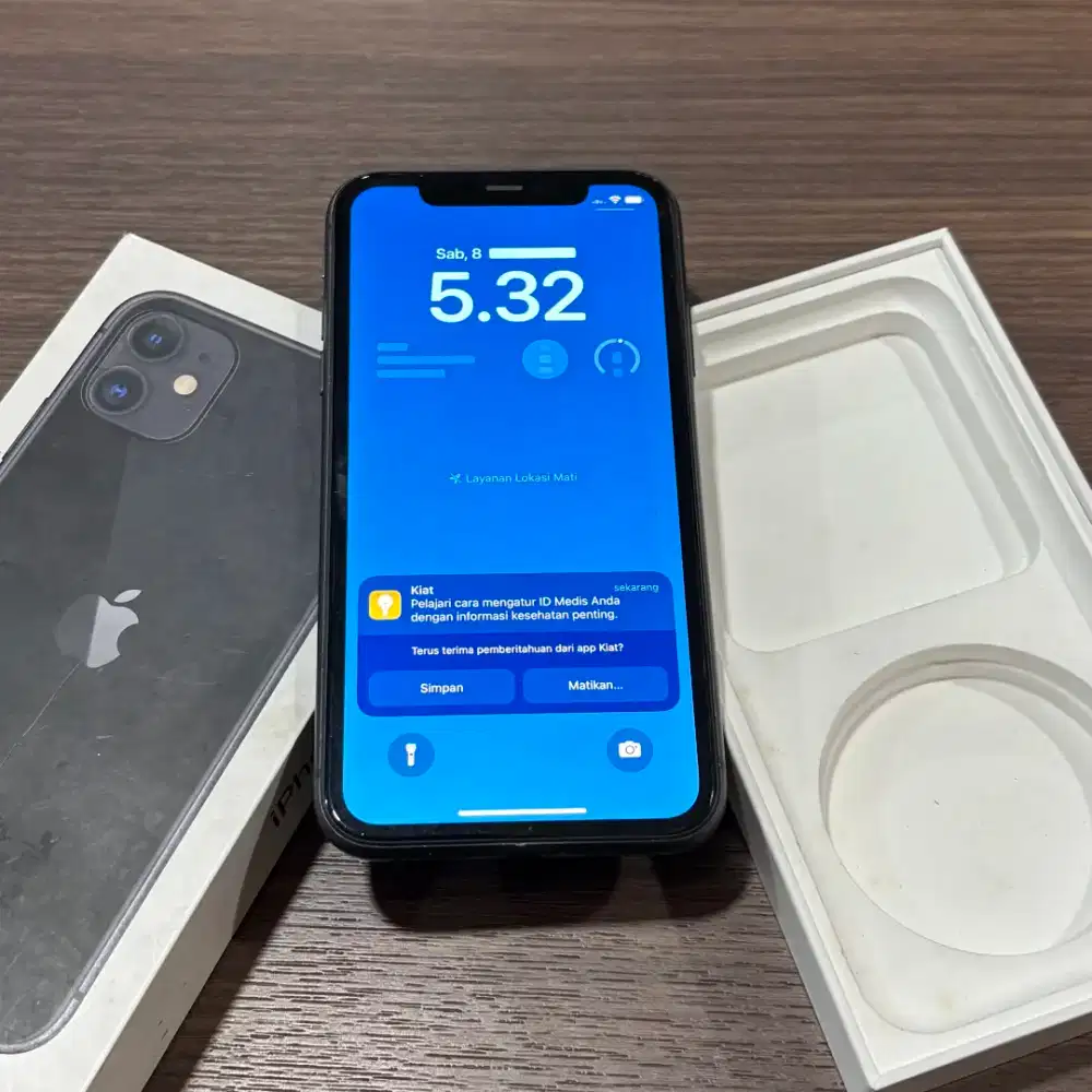 IPhone 11 64GB [ Black ] Garansi Resmi iBox