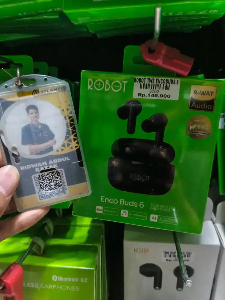 TWS ROBOT ENCO BUDS 6 | ATLANTIS DAHSYAT