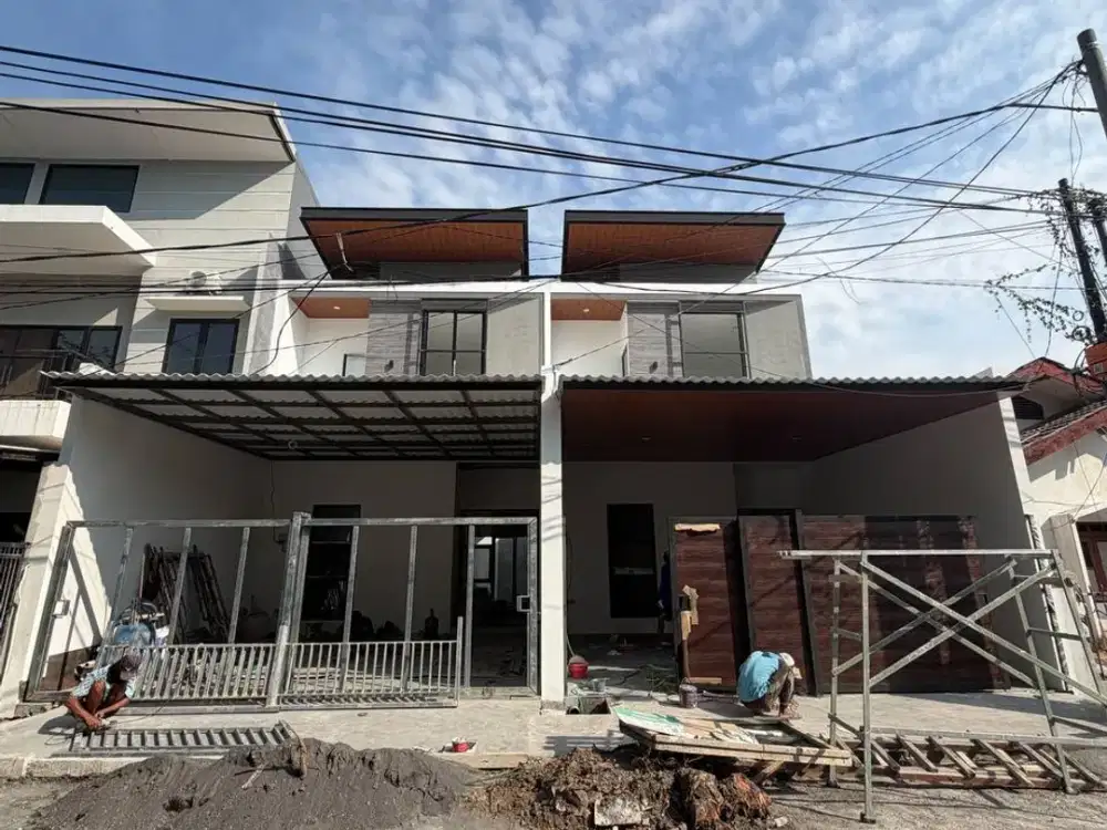2 unit - Rumah baru di Baruk Utara dekat MERR Surabaya