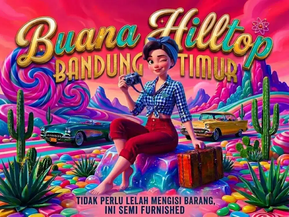 JUAL RUMAH DI BUANA HILLTOP, CILENGKRANG, UJUNG BERUNG, BANDUNG TIMUR.