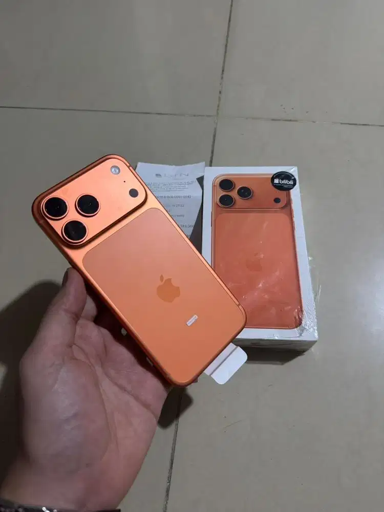 iphone 17 promax 256gb ibox garansi on super mulus fullset original
