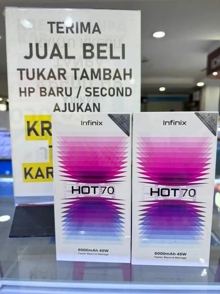 Infinix HOT 70 Ram 8/128 Gb - Garansi Resmi