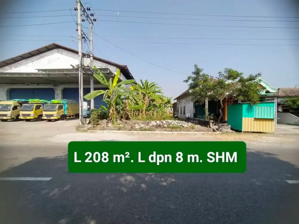 Dijual Tanah Pinggir Jalan