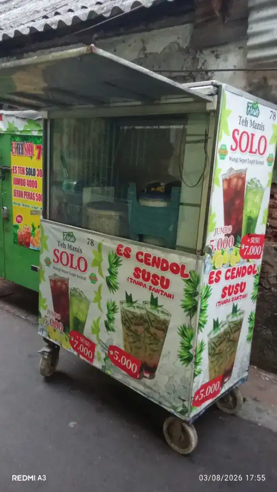 Jual Gerobak bsa buat es teh solo dll