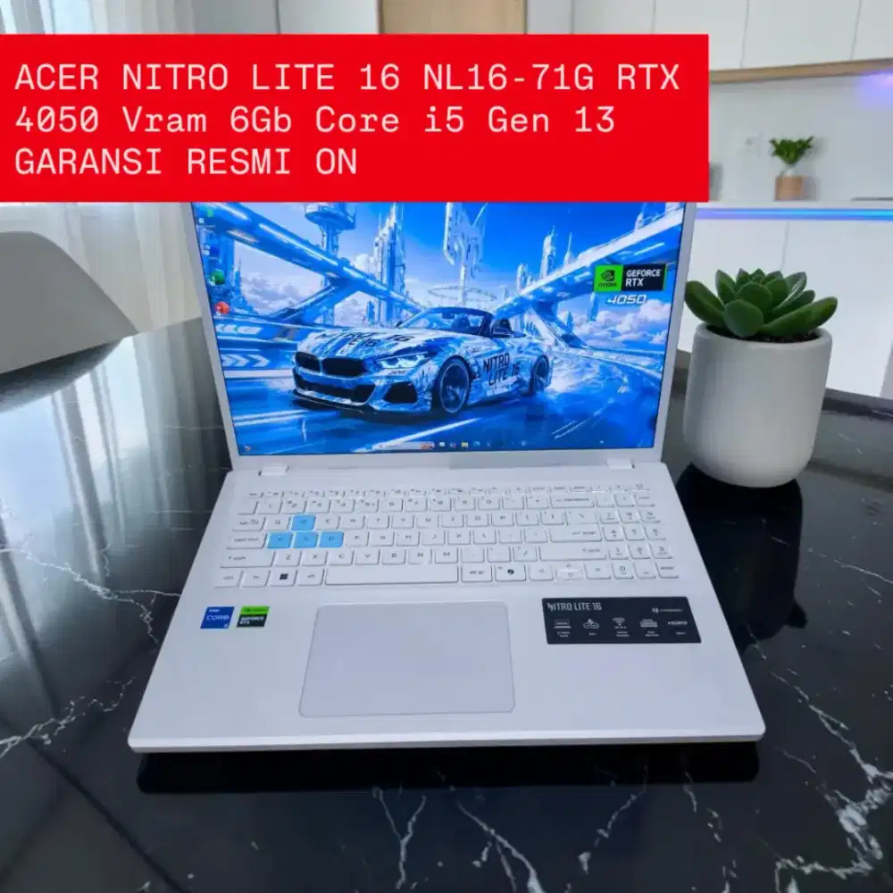 ACER NITRO LITE 16 NL16-71G RTX 4050 Vram 6Gb GARANSI RESMI ON