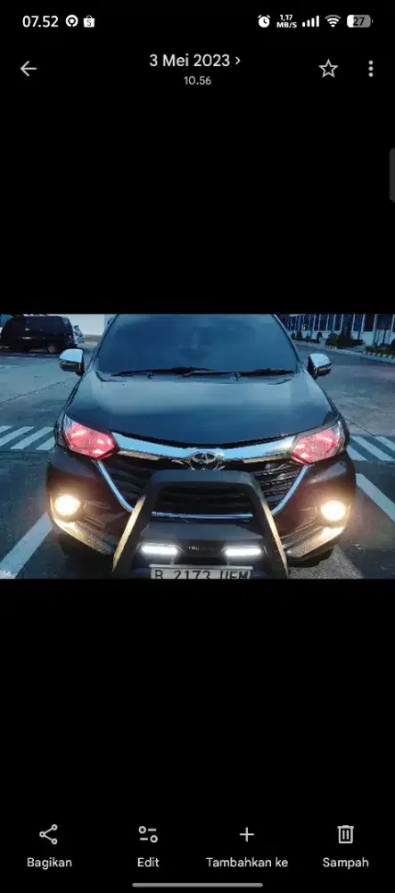 Bamper tanduk bisa buat avanza atau calya