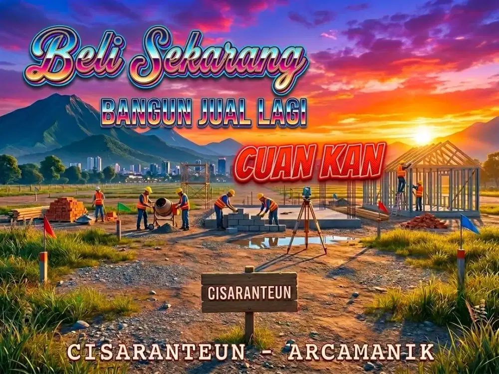 JUAL TANAH DI ARCAMANIK, CISARANTEN, ANTAPANI, BANDUNG KOTA.