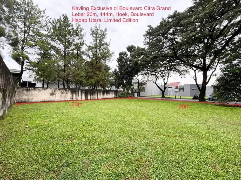 Di jual kavling di boulevard citra gran cibubur