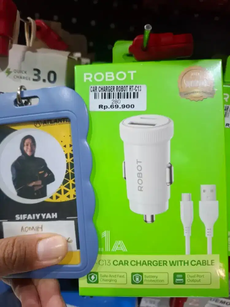 CAR CHARGER ROBOT RT-C13 | ATLANTIS DAHSYAT
