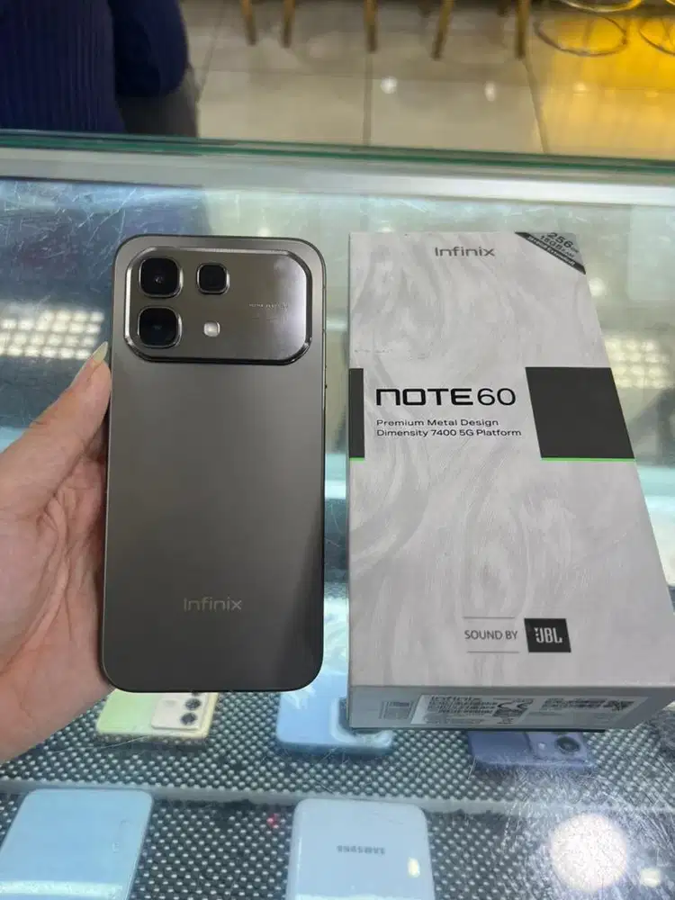 Infinix NOTE 60 5G 8/256 Garansi 10 bulan