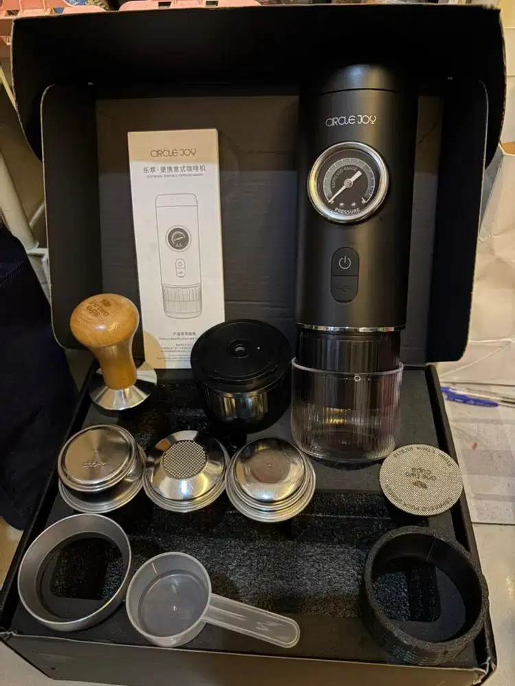 dijual circle joy espresso portable