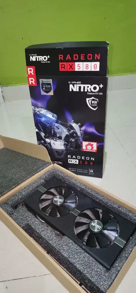 Dijual: VGA Sapphire NITRO+ AMD Radeon RX 580 8GB GDDR5