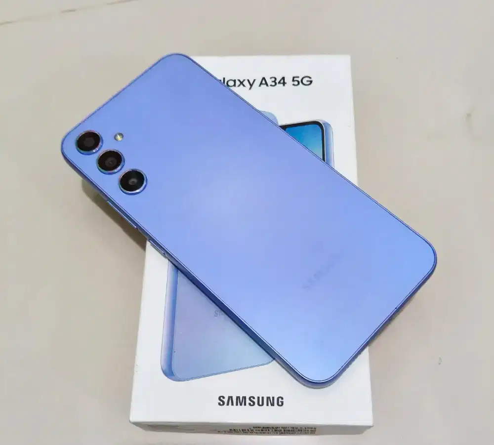samsung A34 5G ram 8/256 fullset
