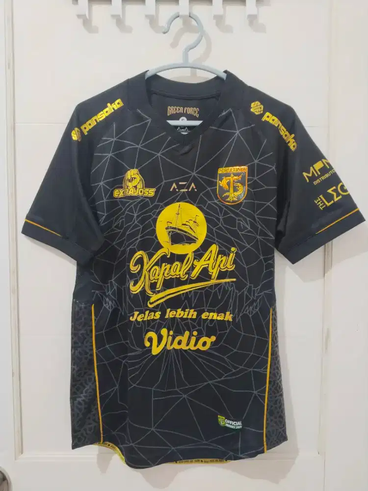 Jersey Autentic original Hitam Emas