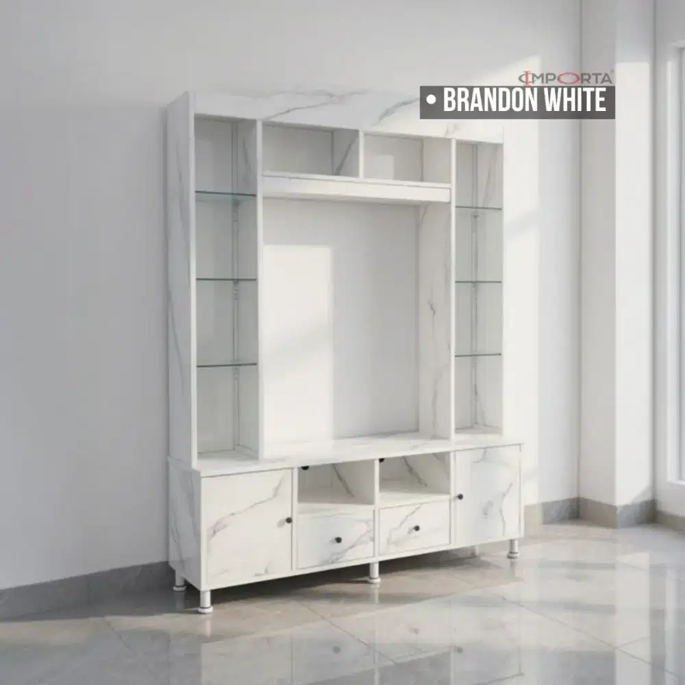TV Cabinet Premium Importa Brandon TV White