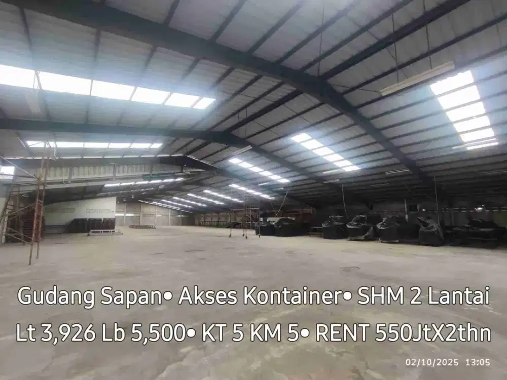 Gudang Gedebage Sapan Akses Kontainer