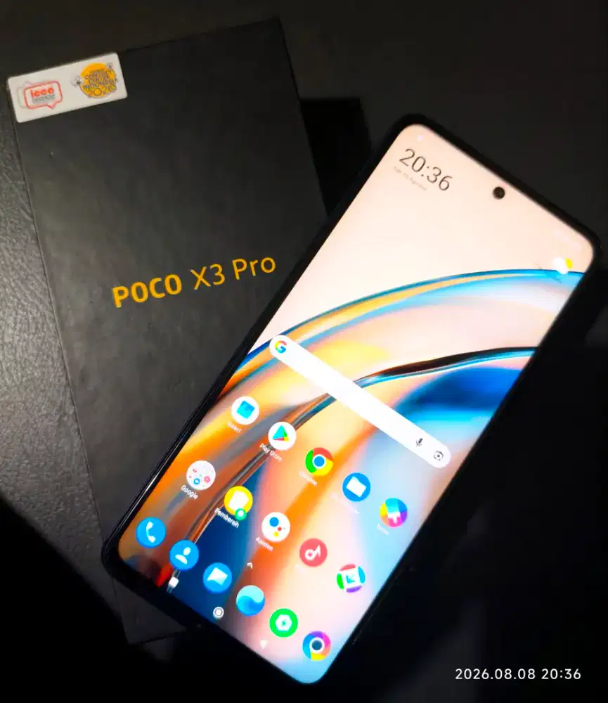 Xiaomi Poco X3 Pro Max 5G 6/128 GB Mulus 95% Ex Resmi bs Tt/BT..