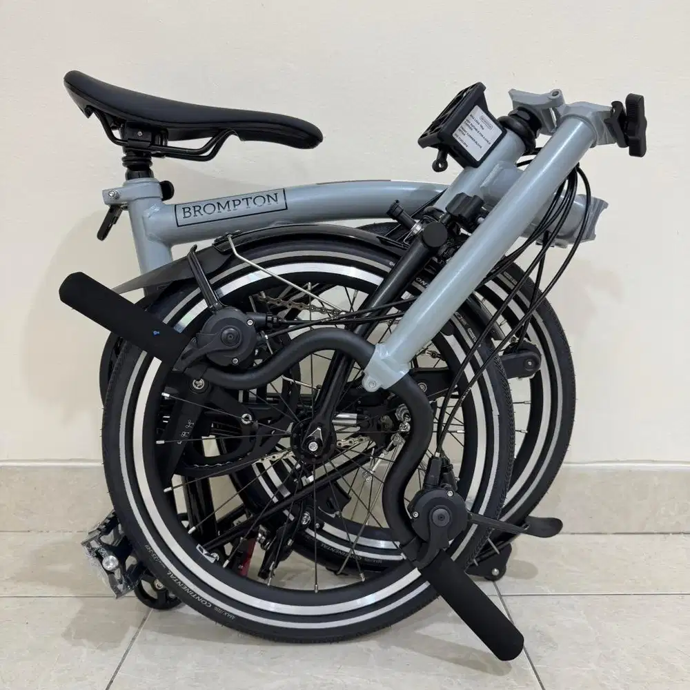 BROMPTON P LINE M12Lx LUNAR ICE 2024 - BRAND NEW TITANIUM SUPERLIGHT