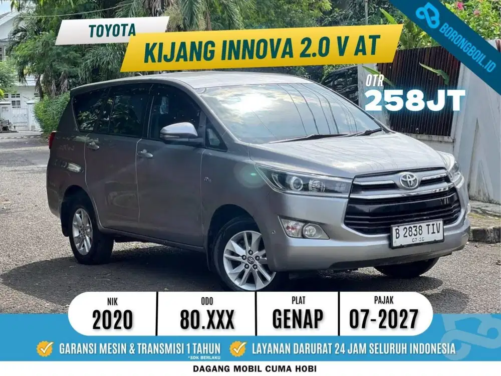 Kijang innova V 2.0 2020 AT