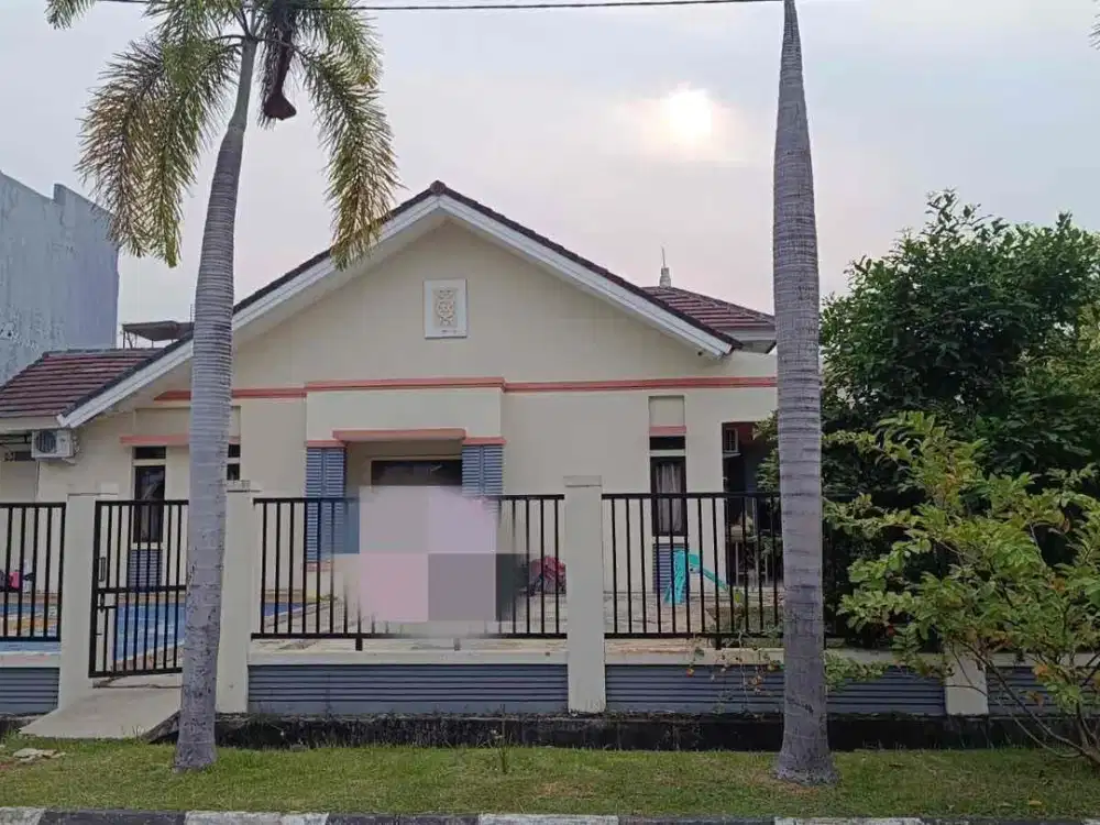 Dijual Rumah Hoek/Siku Cluster Aralia Harapan Indah Bekasi - 3.2M Nego