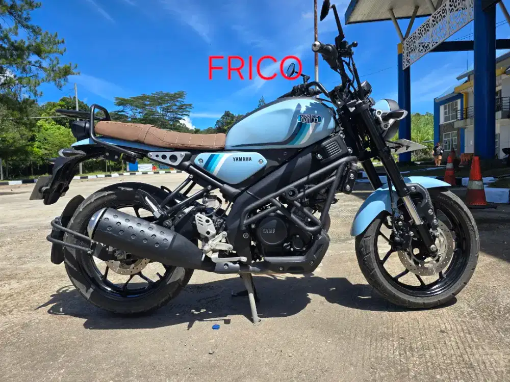 XSR 155 Biru 2024