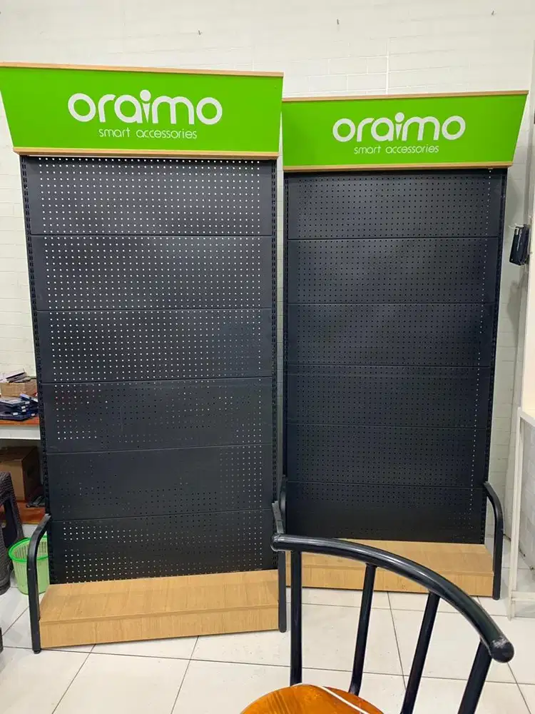 Rak etalase oraimo 2 set