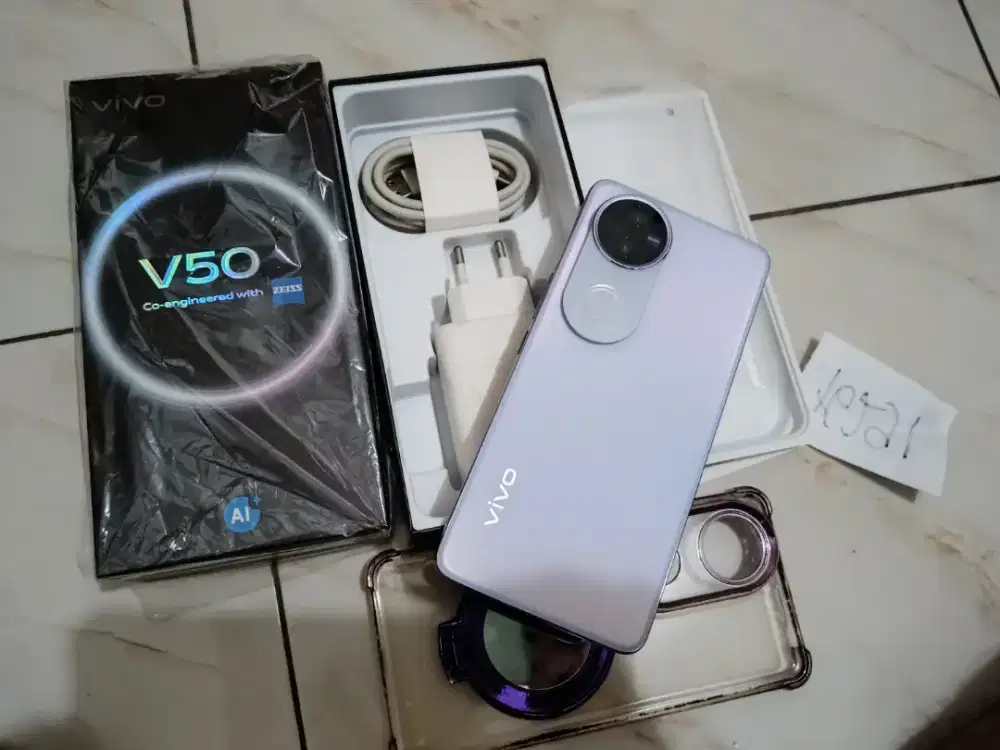 Vivo V50 5g ram 12/256 lengkap