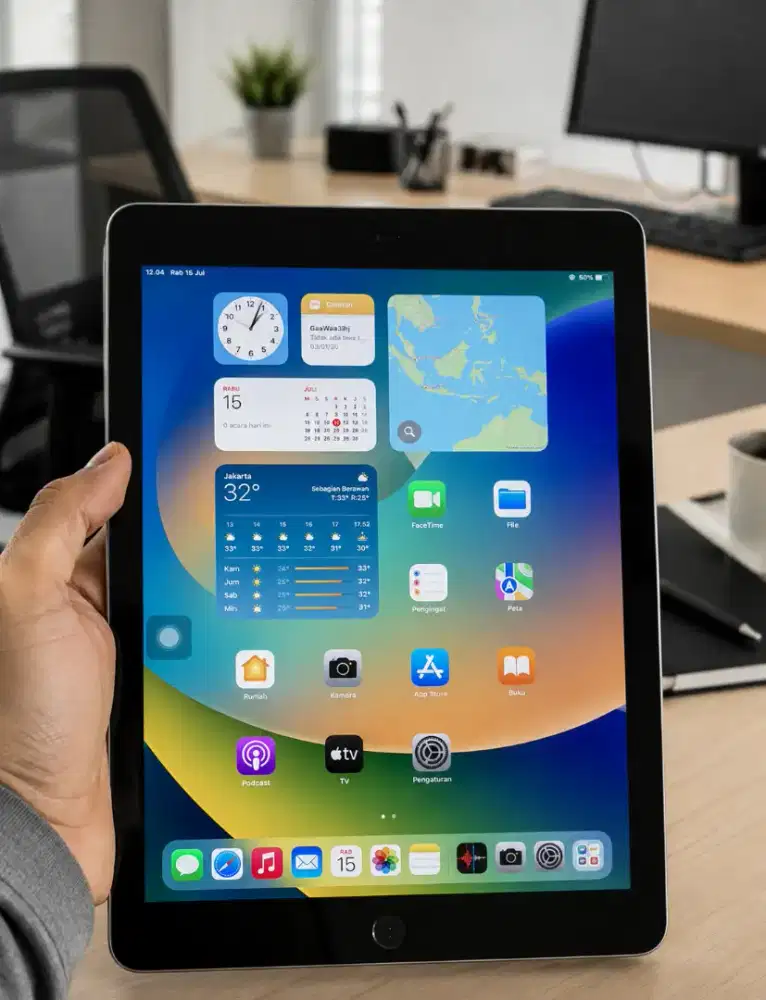 iPad Gen 5th Wi-Fi 32GB Normal Mulus Bebas Reset