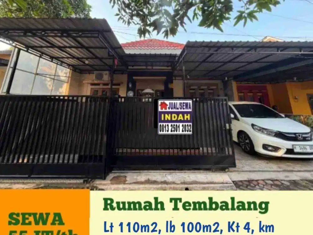 Disewakan Rumah 4 Kamar Tidur Full Furnish di Tembalang