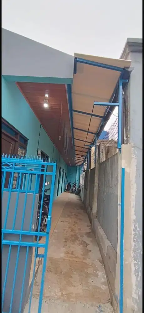 Kontrakan Kosong Bangunan Baru