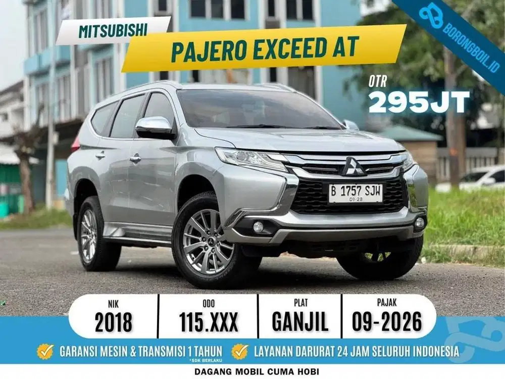 MITSUBISHI PAJERO EXCEED 2018 SULVER - ISTIMEWA