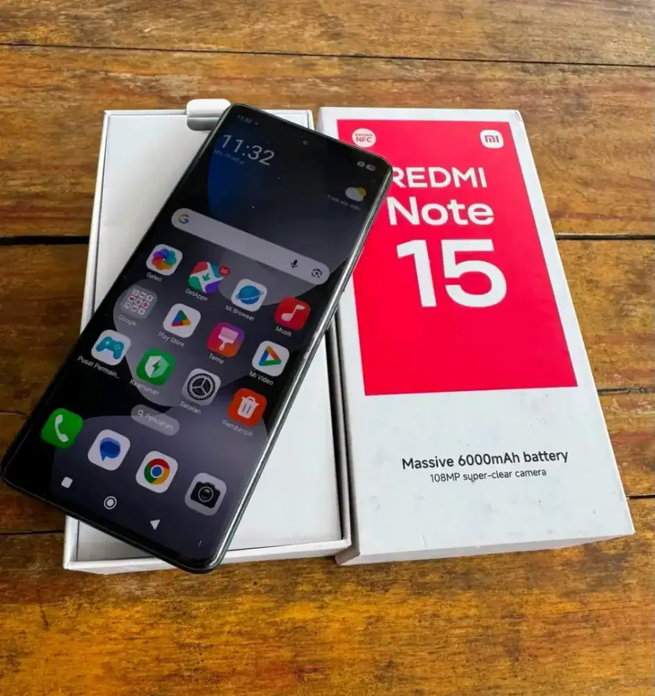 SECOND LIKE NEW REDMI NOTE 15 RAM 8+8/128