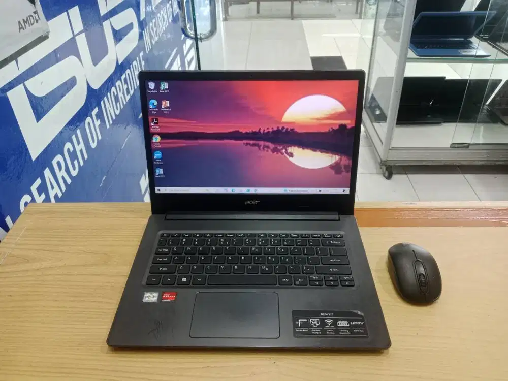 PROMO SIAP SEKOLAH LAPTOP ACER ASPIRE 3 A314-22 AMD ATHLON SILVER