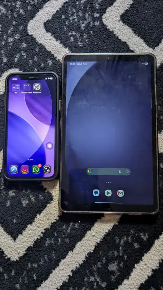 Iphone 11 Pro 256gb dan Tab A9