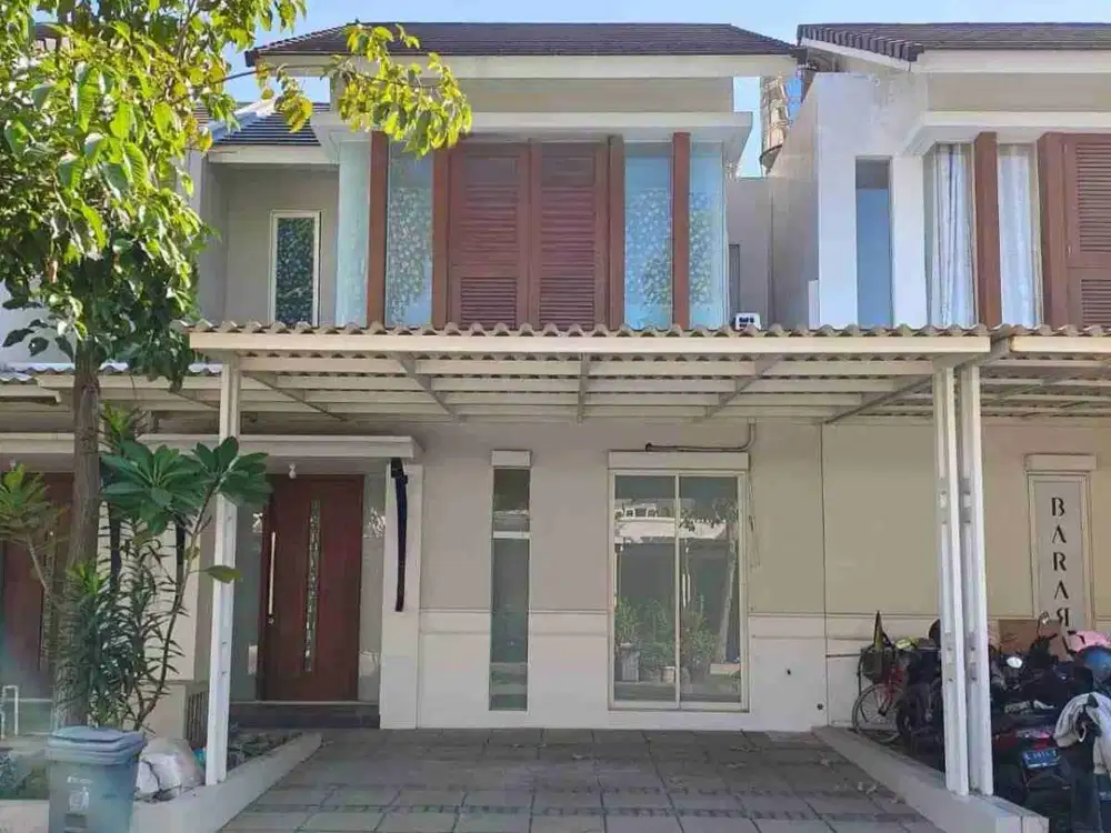 disewakan rumah Grand Harvest tiap kamar ada AC, Surabaya barat