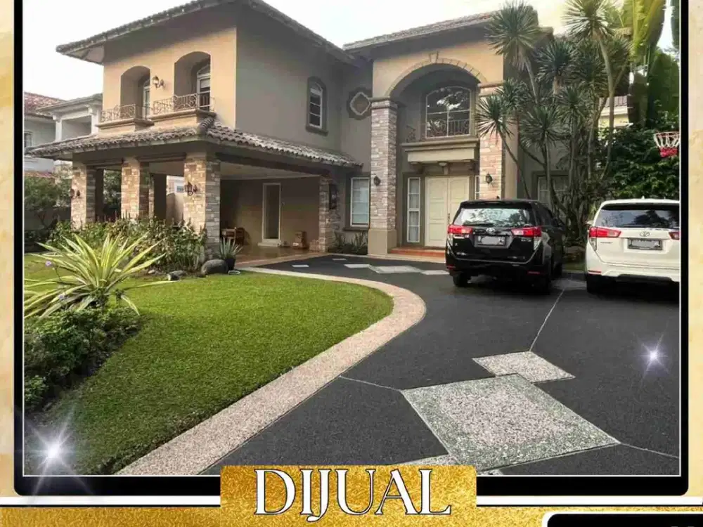 DIJUAL RUMAH HOOK 2 LANTAI  LUAS TANAH 900 M² DI LIPPO KARAWACI KELAPA DUA TANGERANG