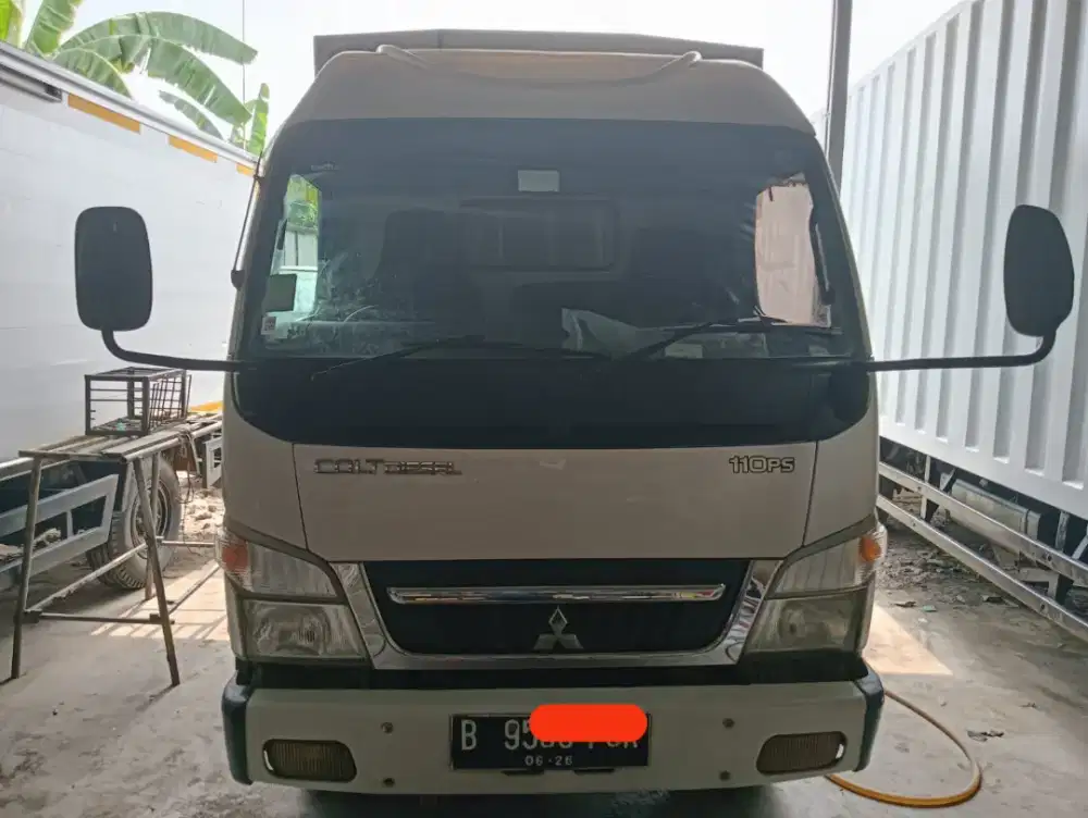 Mitsubishi Canter Engkel box besi th 2021
