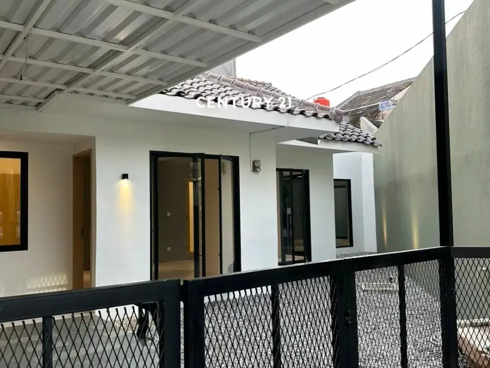 Rumah Modern Minimalis 1 Lantai Dalam Cluster Di BSD Bs 18897