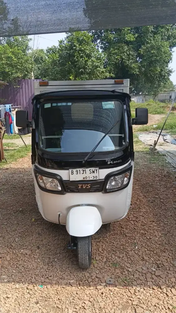 Tvs king 3 roda siap pakai buat usaha anter barang,londry dll
