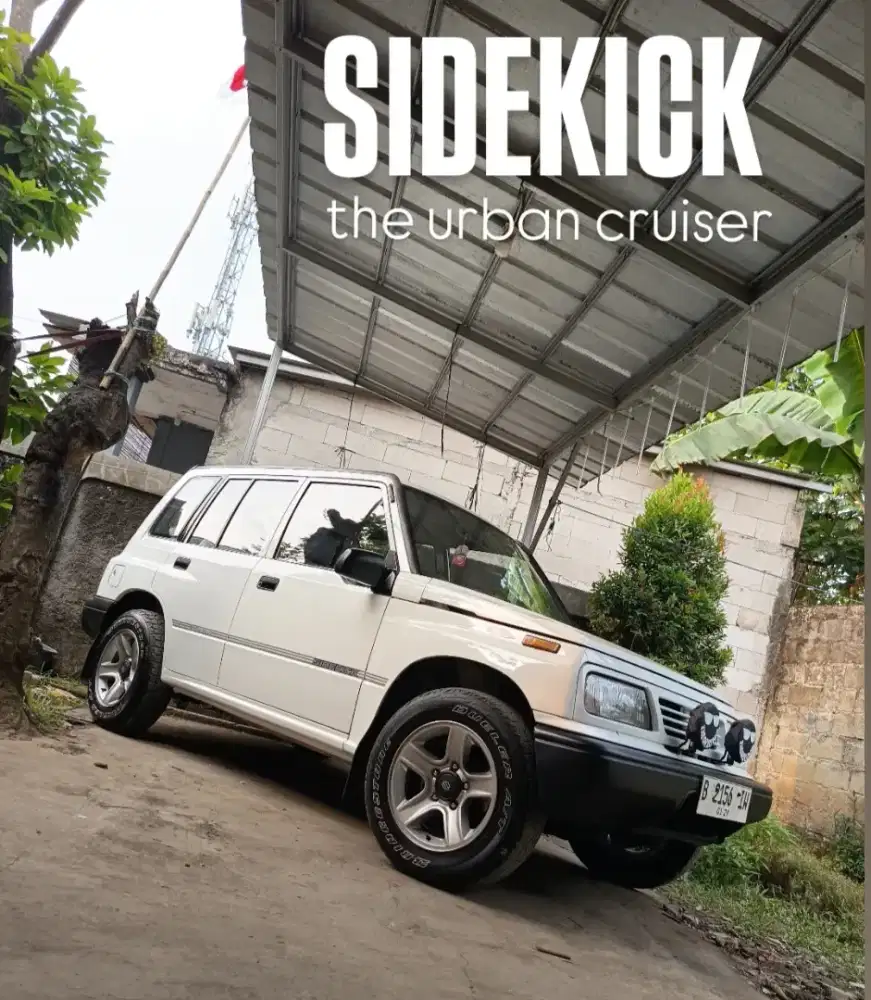 Sidekick asli putih langka mulus ganteng