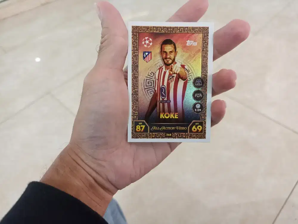Kartu Bola Rare Koke Original