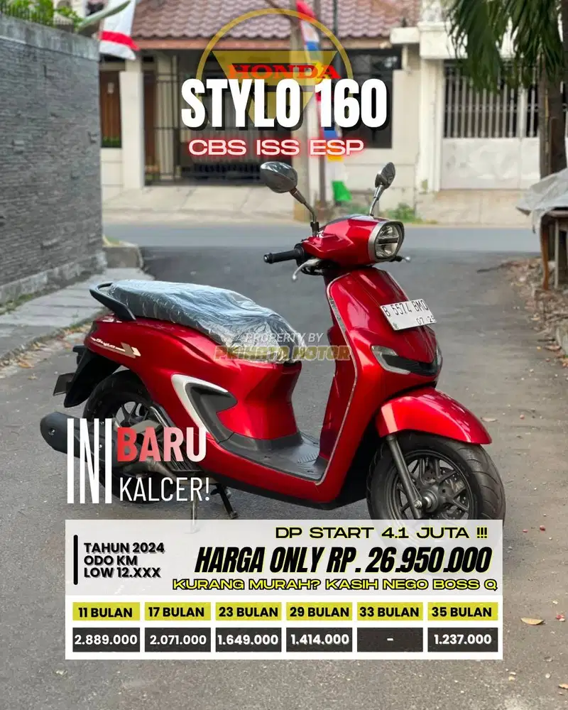 HONDA STYLO 160 CBS ISS ESP 2024