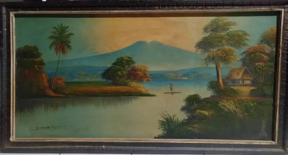 Lukisan Tua Pemandangan