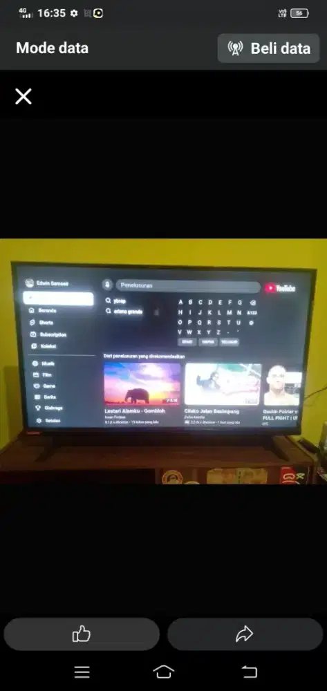 Android tv digital Canghong 32 inchi