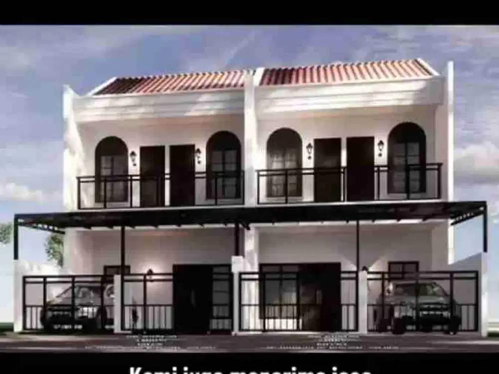 Rumah Baru 2lt Clasik Modern di Harapan Jaya Kota Bekasi