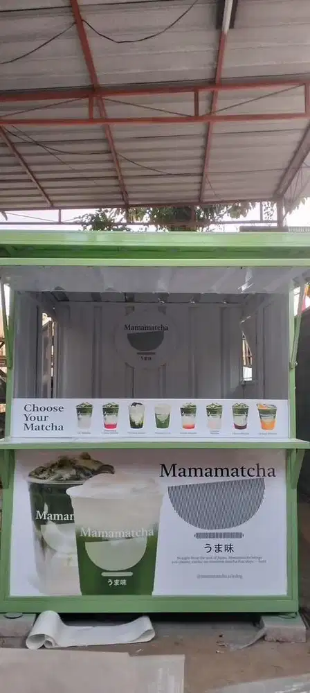 DIJUAL BOOTH CONTAINER