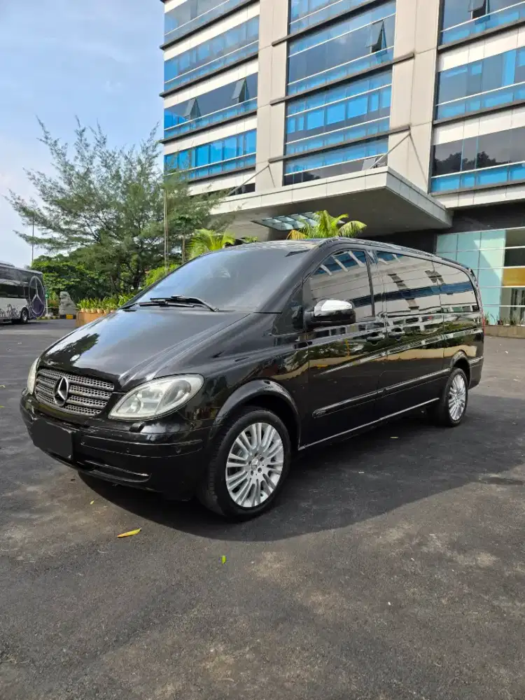 Mercedes Benz V220 diesel v220d 2010 Hitam Ada barcode solar aman