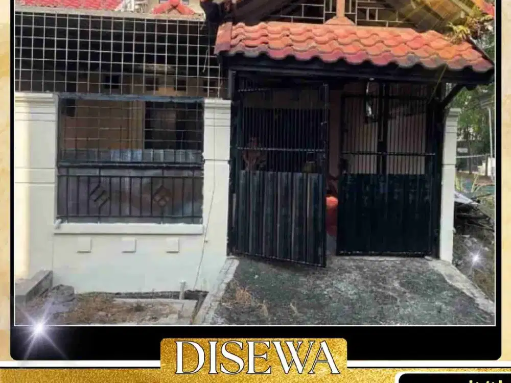 DISEWA RUMAH 1,5 LANTAI LUAS TANAH 108 M²  DI PERUMAHAN PURI GARDENA KALIDERES JAKARTA BARAT