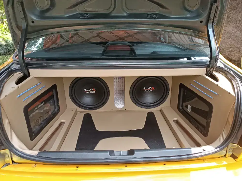 Audio full bagasi civic ferio tuker velg plus ban