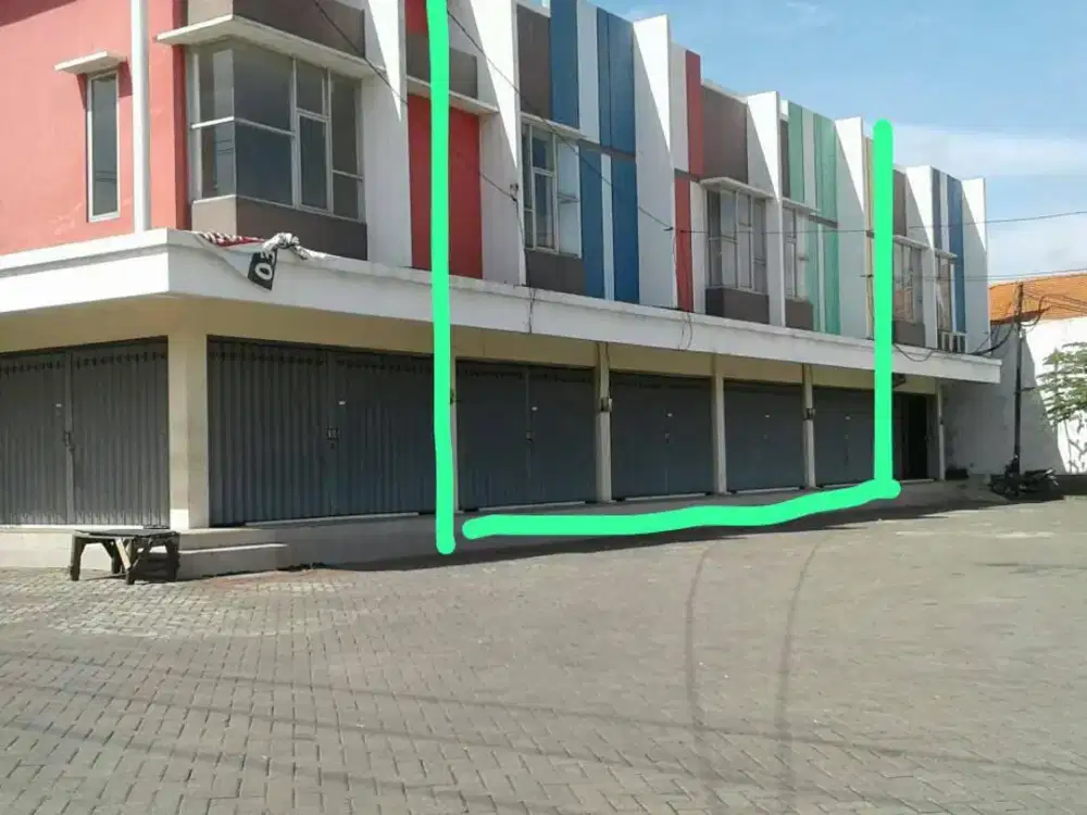 4 unit jejer - Jual Ruko 2 lantai siap pakai di Tritan Point Jemundo, Taman Sidoarjo